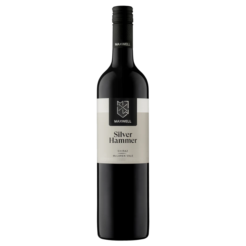 A bottle of 2023 Maxwell Silver Hammer Shiraz 750ml Red Wine