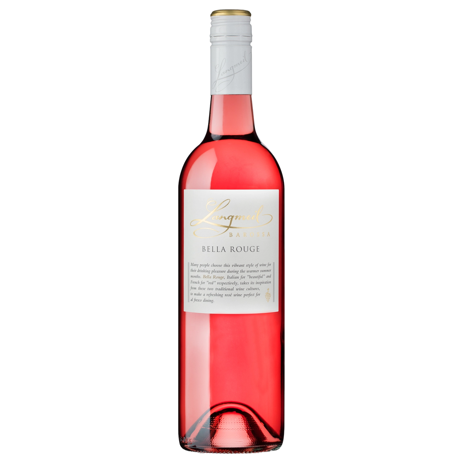 A bottle of 2025 Langmeil Bella Rouge Cabernet Sauvignon Rosé 750ml Red Wine