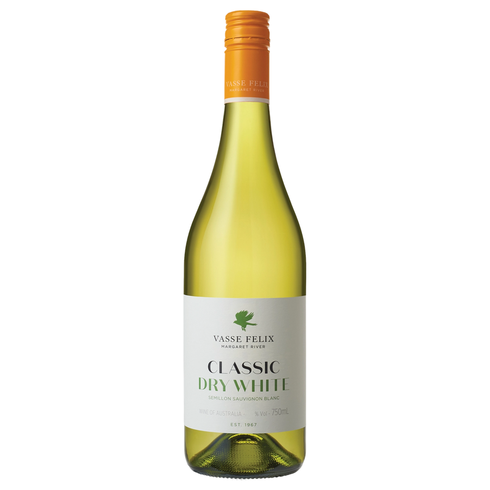 A bottle of 2025 Vasse Felix Classic Dry White 750ml White Wine