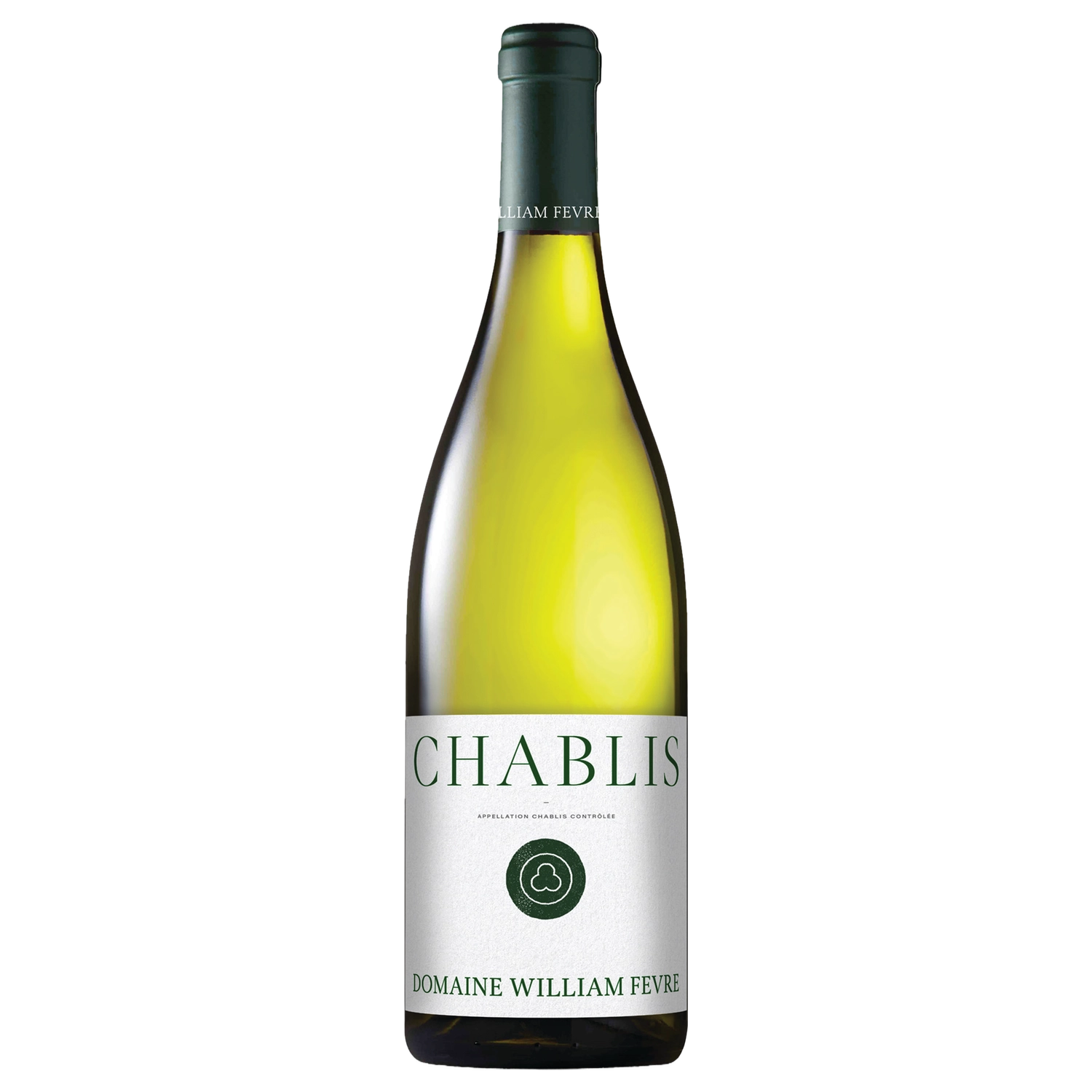 A bottle of 2023 Domaine William Fèvre Chablis 750ml White Wine
