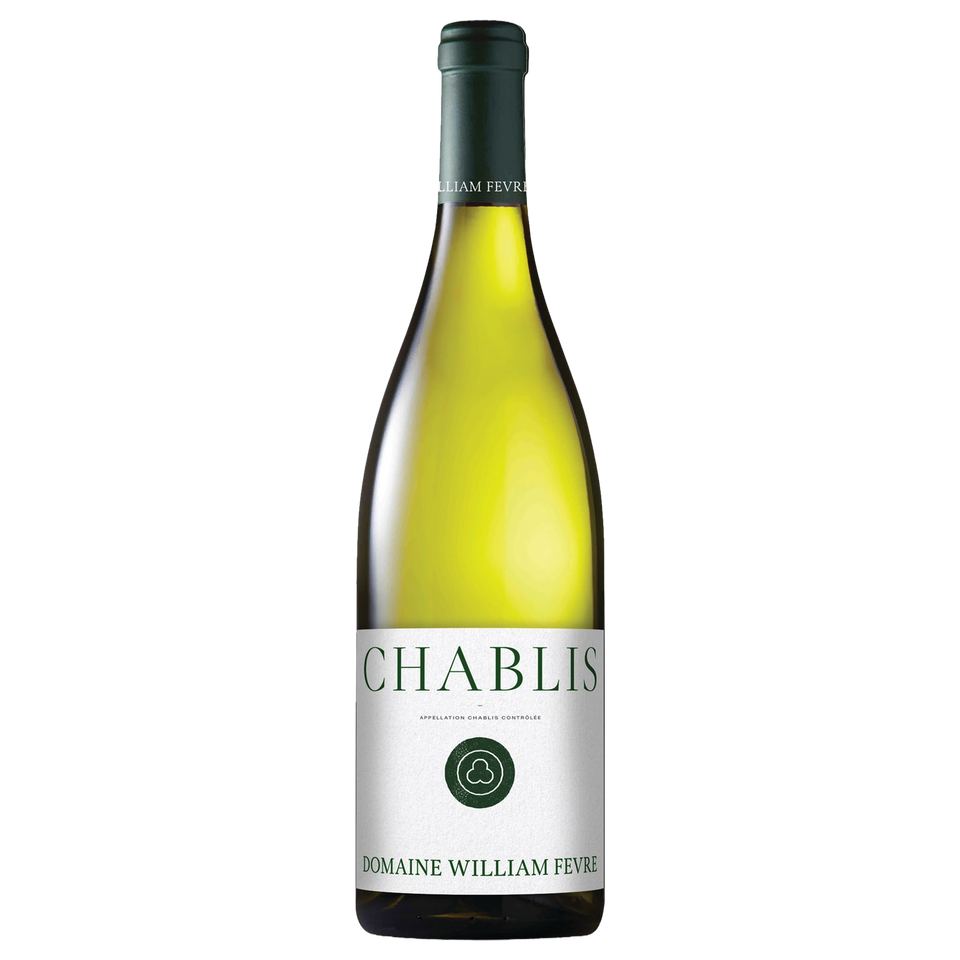 A bottle of 2023 Domaine William Fèvre Chablis 750ml White Wine