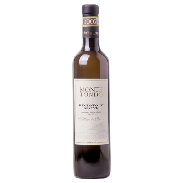 A bottle of 2024 Monte Tondo Recioto di Soave 500ml White Wine