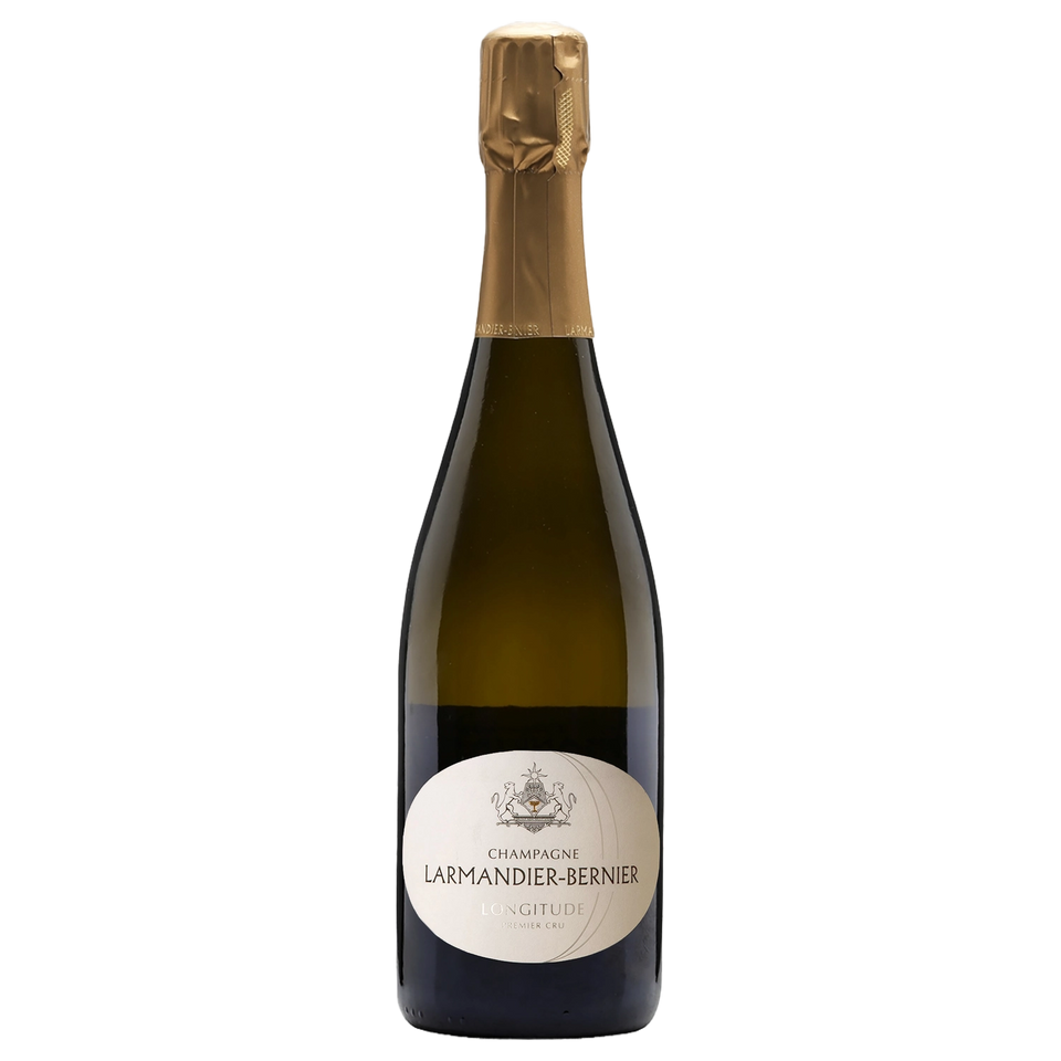 A bottle of NV Champagne Larmandier Bernier 1er Cru Longitude Blanc de Blancs (Base 21 Disg. Sep 24) 750ml Sparkling Wine