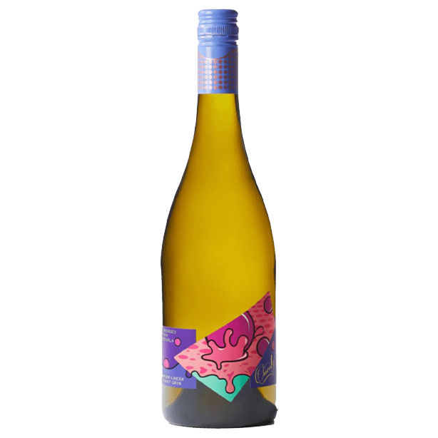 A bottle of 2025 Quealy Musk Creek Pinot Gris 750ml White Wine