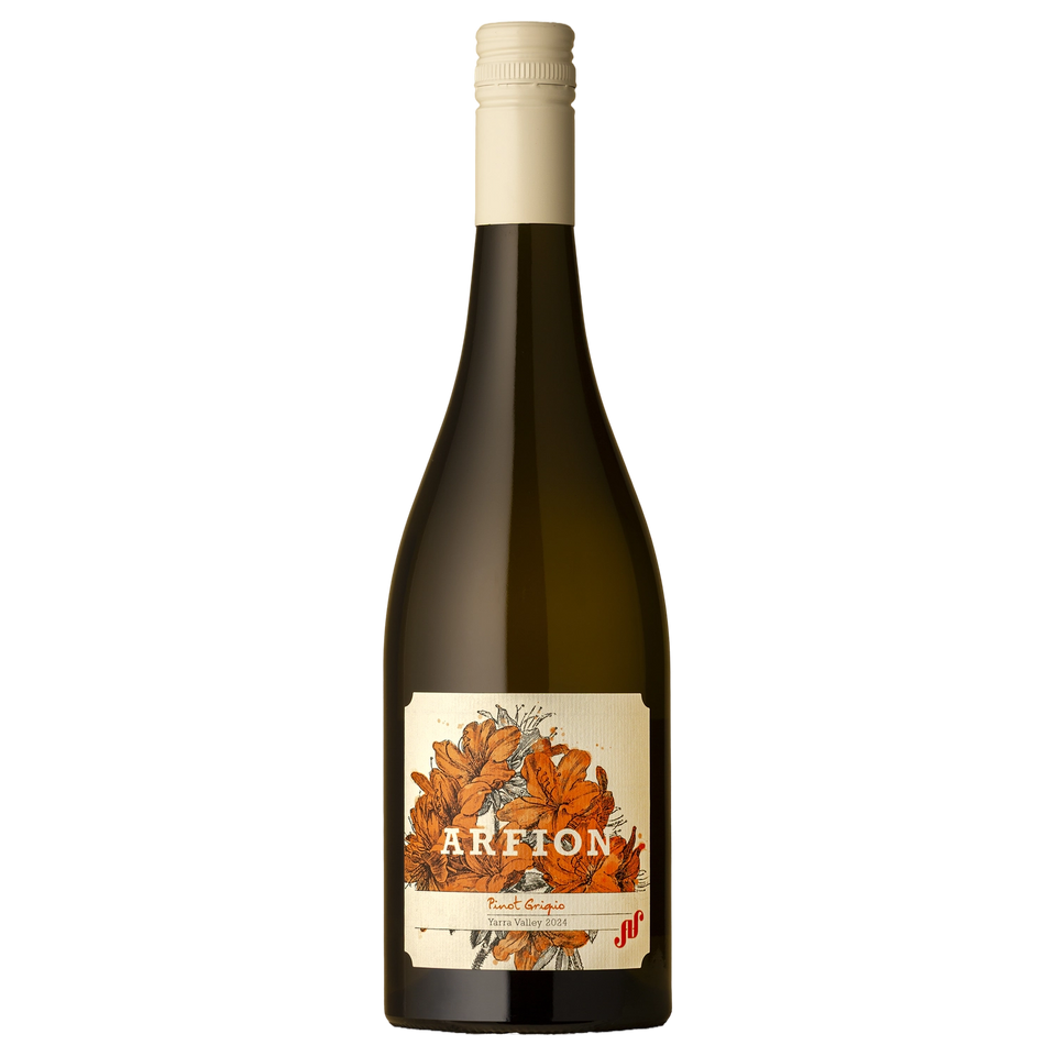 A bottle of 2025 Arfion Pinot Grigio 750ml White Wine
