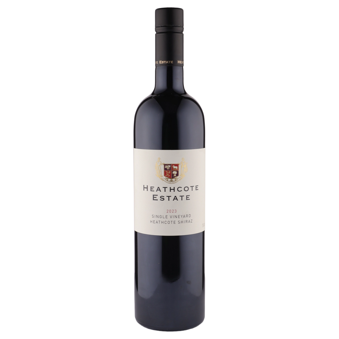 A bottle of Heathcote Estate Single Vineyard Shiraz 2023 750ml Red Wine