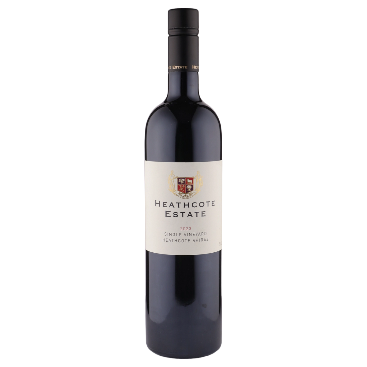 A bottle of Heathcote Estate Single Vineyard Shiraz 2023 750ml Red Wine