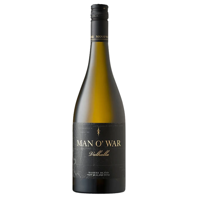 A bottle of Man O'War Valhalla Chardonnay 2024 750ml White Wine