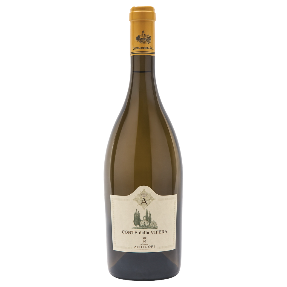 A bottle of 2023 Castello della Sala Conte della Vipera 750ml White Wine