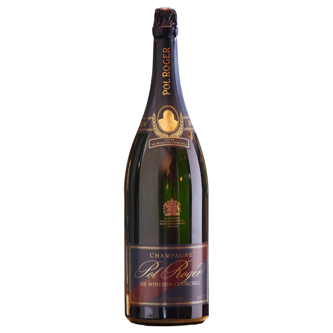 A bottle of 2012 Pol Roger Cuvee Sir Winston Churchill Gift Box 3000ml Sparkling Wine