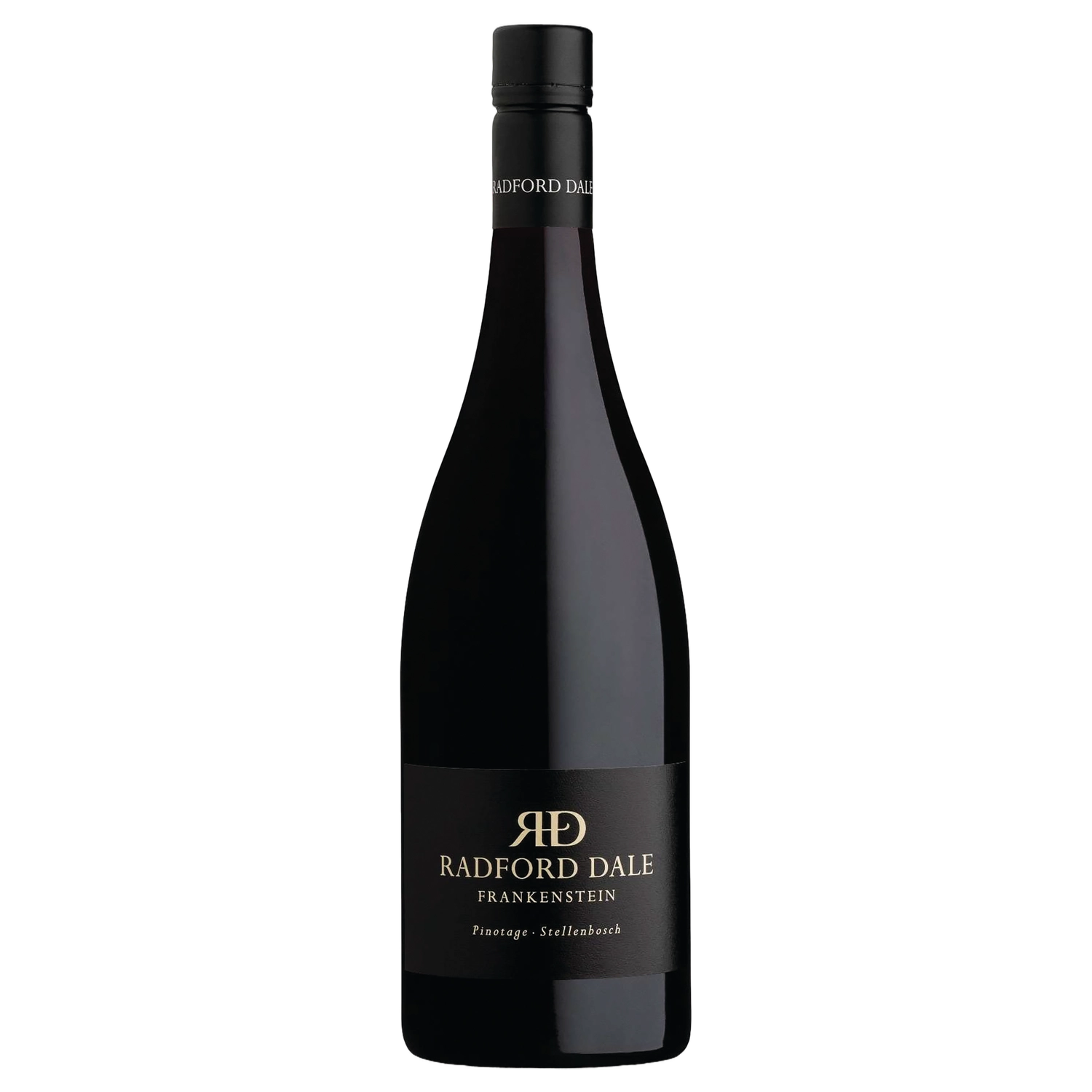 A bottle of 2023 Radford Dale Frankenstein Pinotage 750ml Red Wine