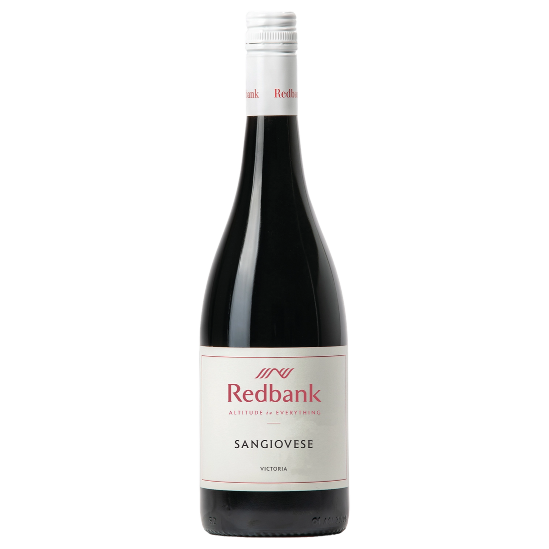 A bottle of 2024 Redbank Victorian Sangiovese 750ml Red Wine