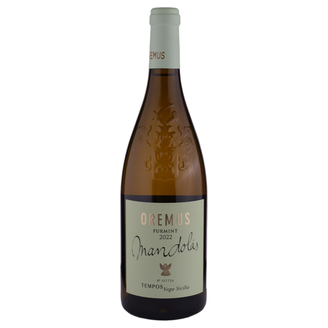 A bottle of 2022 Tokaji Oremus Mandolás Dry Furmint 750ml White Wine