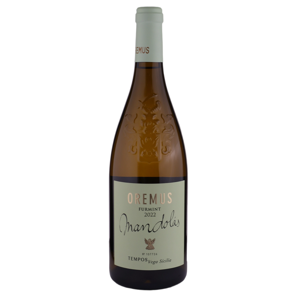 A bottle of 2022 Tokaji Oremus Mandolás Dry Furmint 750ml White Wine