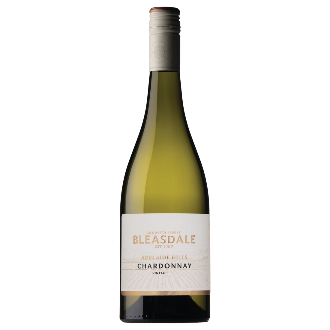A bottle of 2025 Bleasdale Adelaide Hills Chardonnay 750ml White Wine