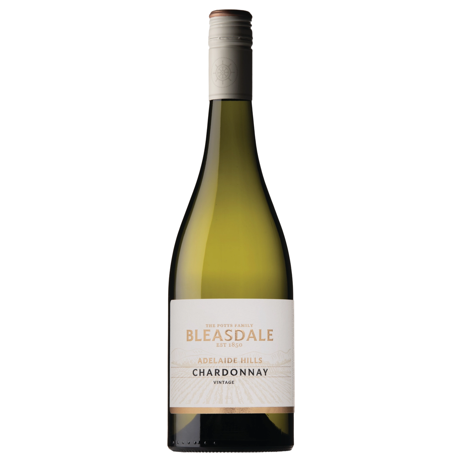 A bottle of 2025 Bleasdale Adelaide Hills Chardonnay 750ml White Wine