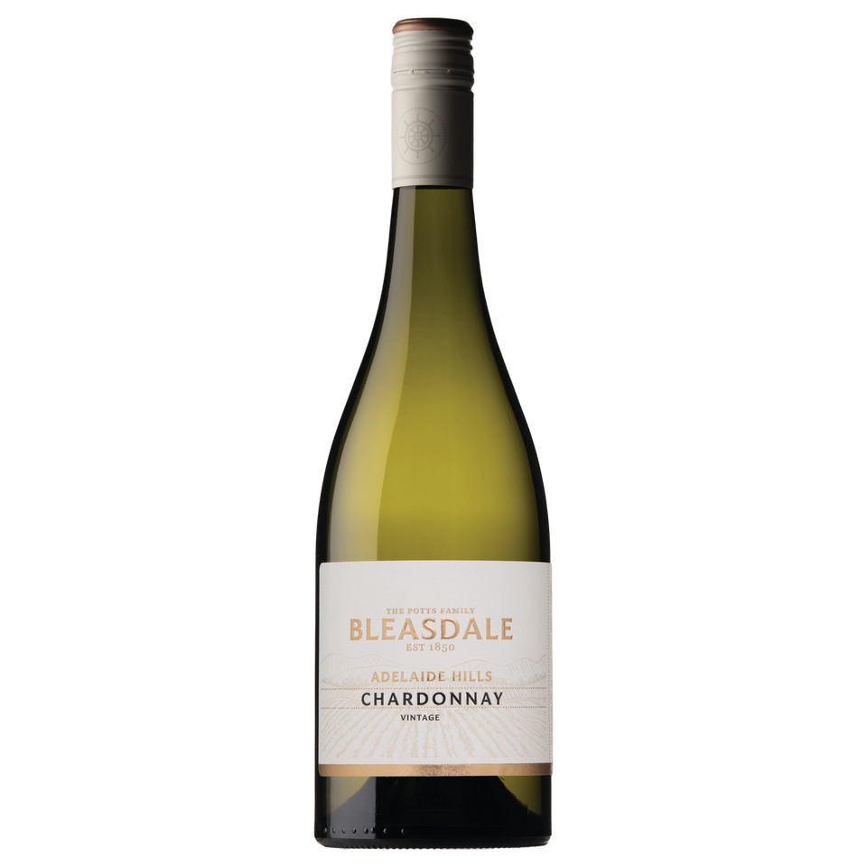 A bottle of 2025 Bleasdale Adelaide Hills Chardonnay 750ml White Wine