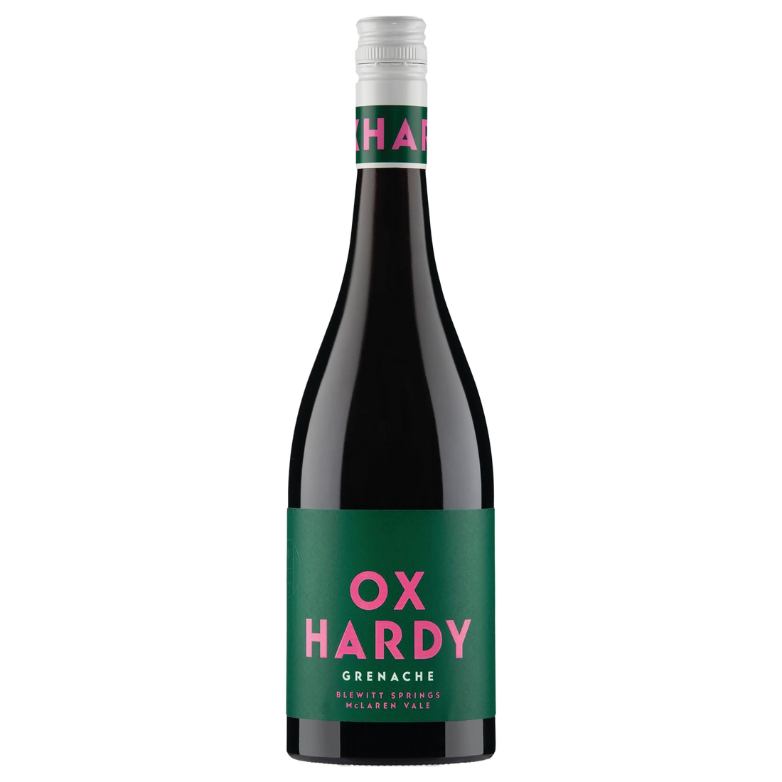 A bottle of 2024 Ox Hardy Blewitt Springs Grenache 750ml Red Wine