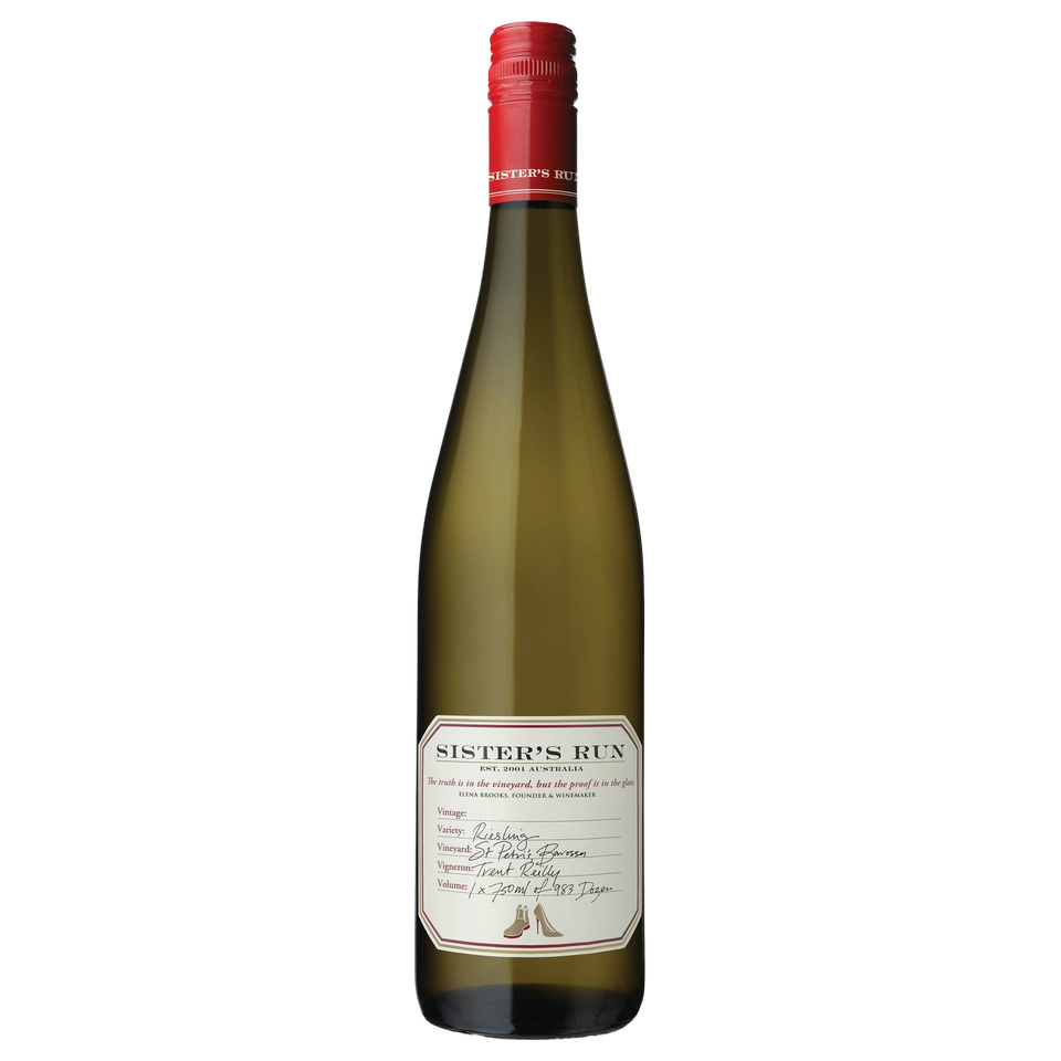 A bottle of 2025 Sister's Run St Petri's Barossa Riesling 750ml White Wine