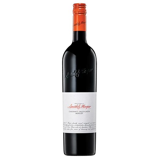 A bottle of 2023 Smith & Hooper Cabernet Merlot 750ml Red Wine