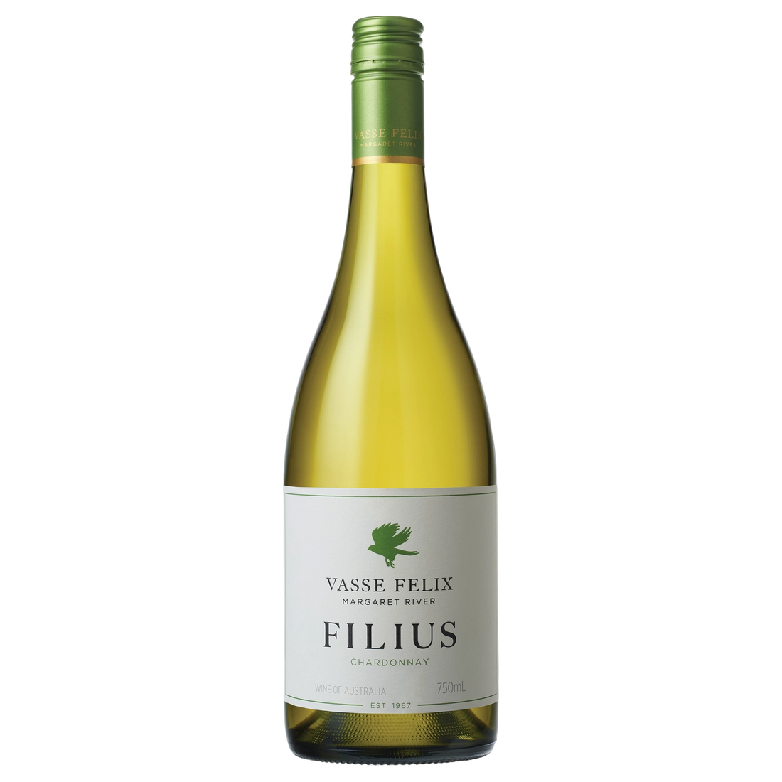 A bottle of 2025 Vasse Felix Filius Chardonnay 750ml White Wine