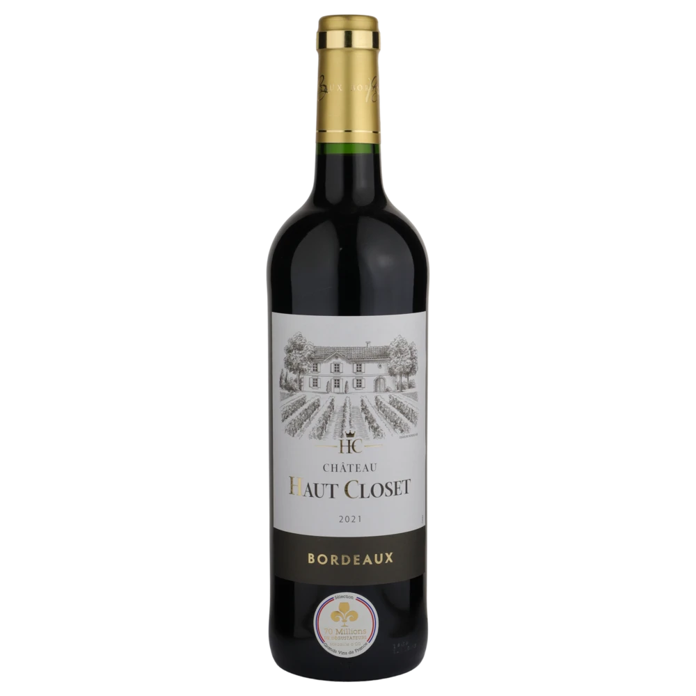 A bottle of 2023 Cheval Quancard Haut Closet Bordeaux 750ml Red Wine