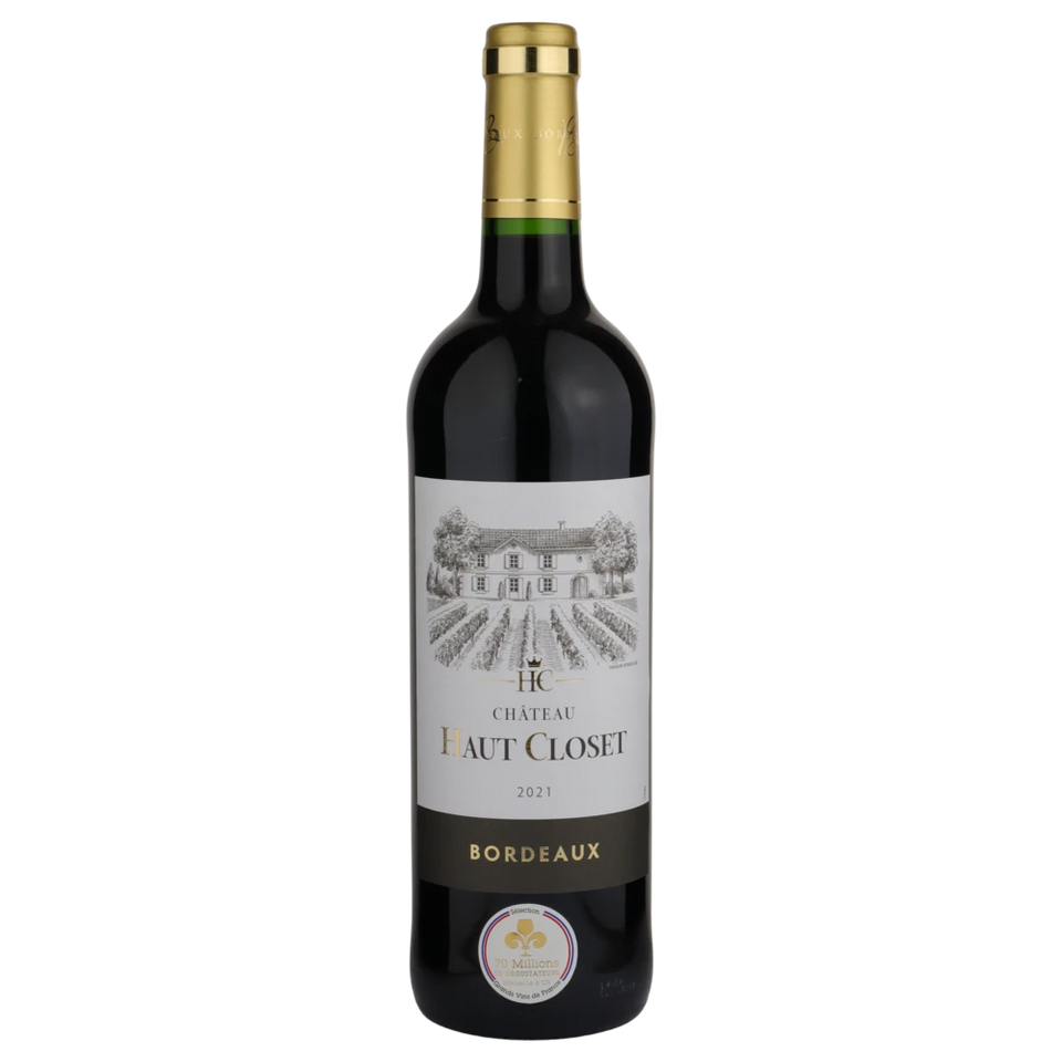 A bottle of 2023 Cheval Quancard Haut Closet Bordeaux 750ml Red Wine