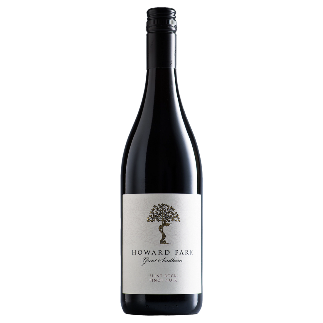 A bottle of 2025 Howard Park Flint Rock Pinot Noir 750ml Red Wine