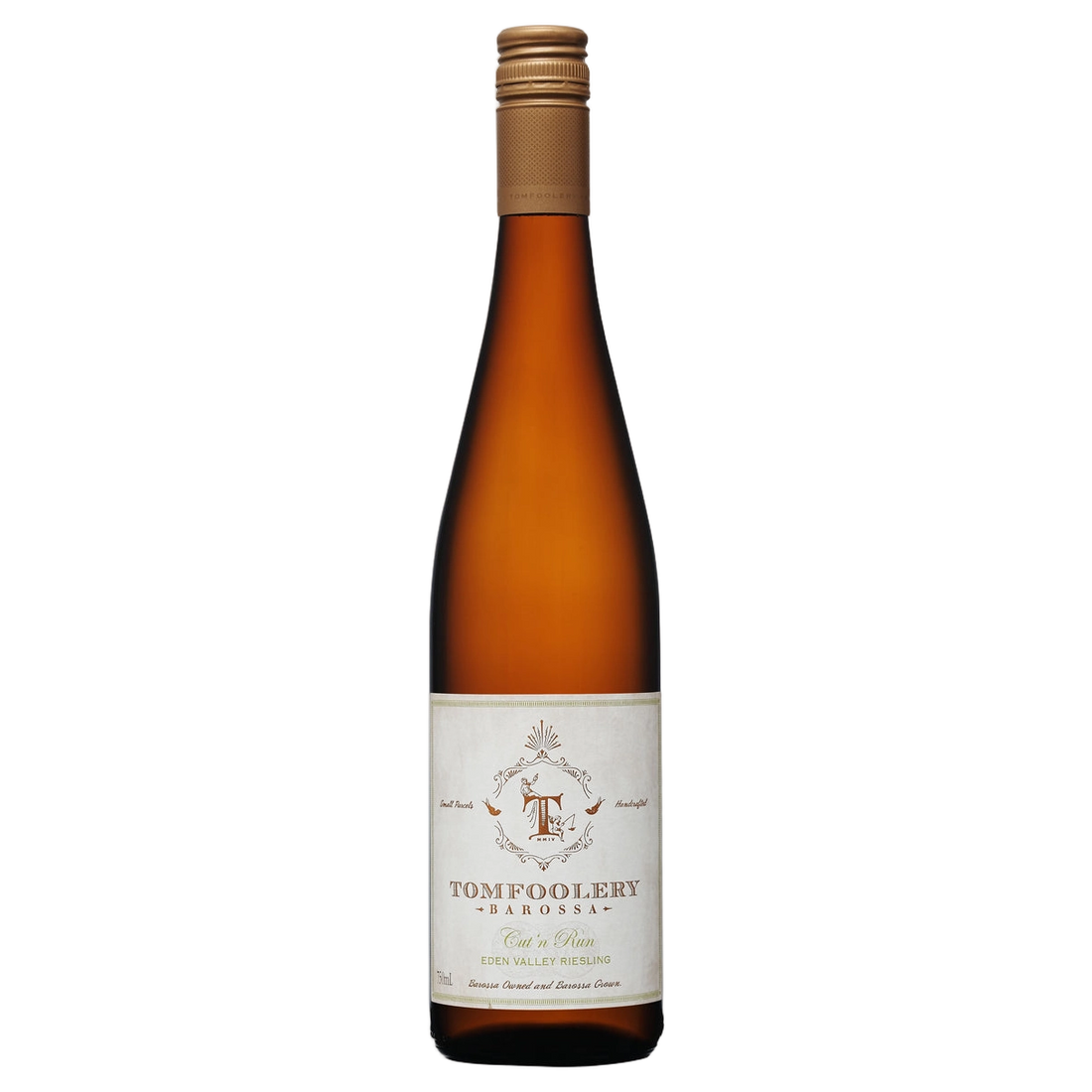 A bottle of 2025 Tomfoolery Cut & Run Eden Valley Riesling 750ml White Wine