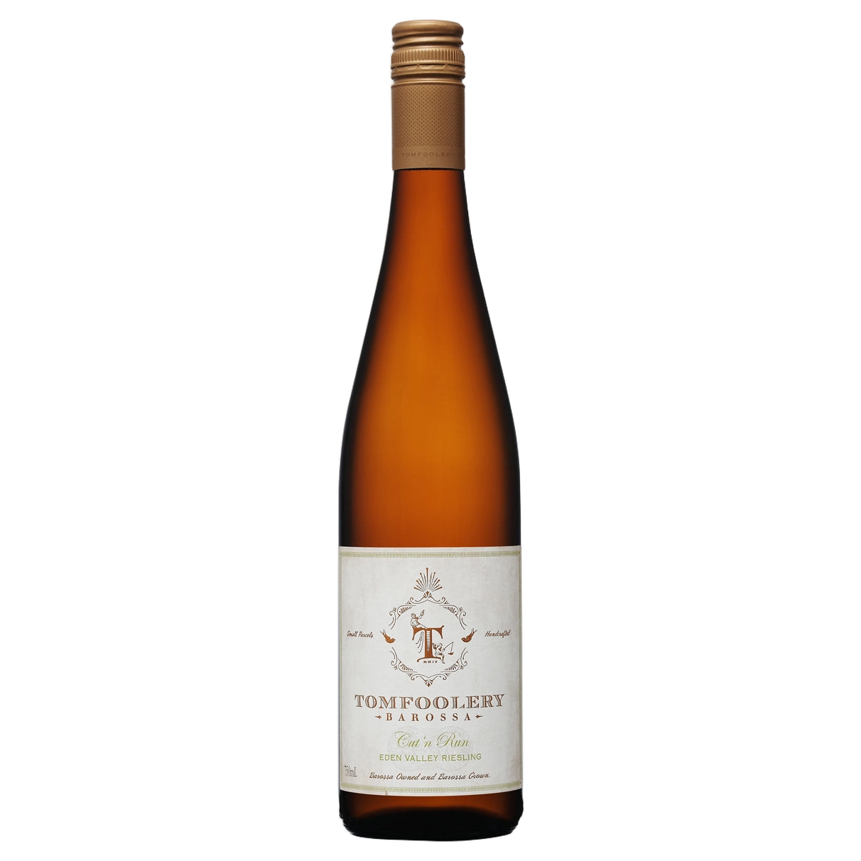 A bottle of 2025 Tomfoolery Cut & Run Eden Valley Riesling 750ml White Wine
