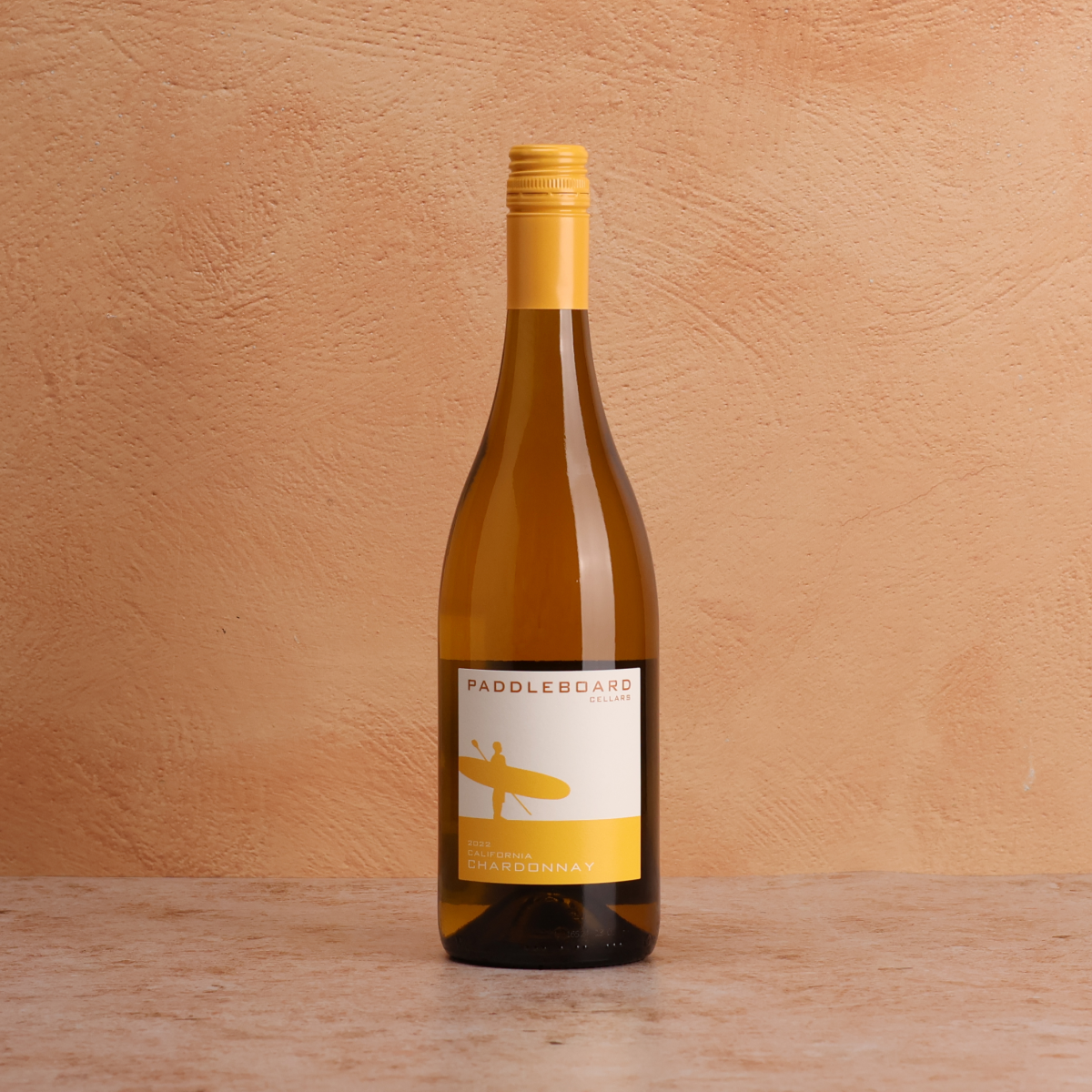 A bottle of 2022 Kautz Family Paddleboard Chardonnay 750ml White Wine