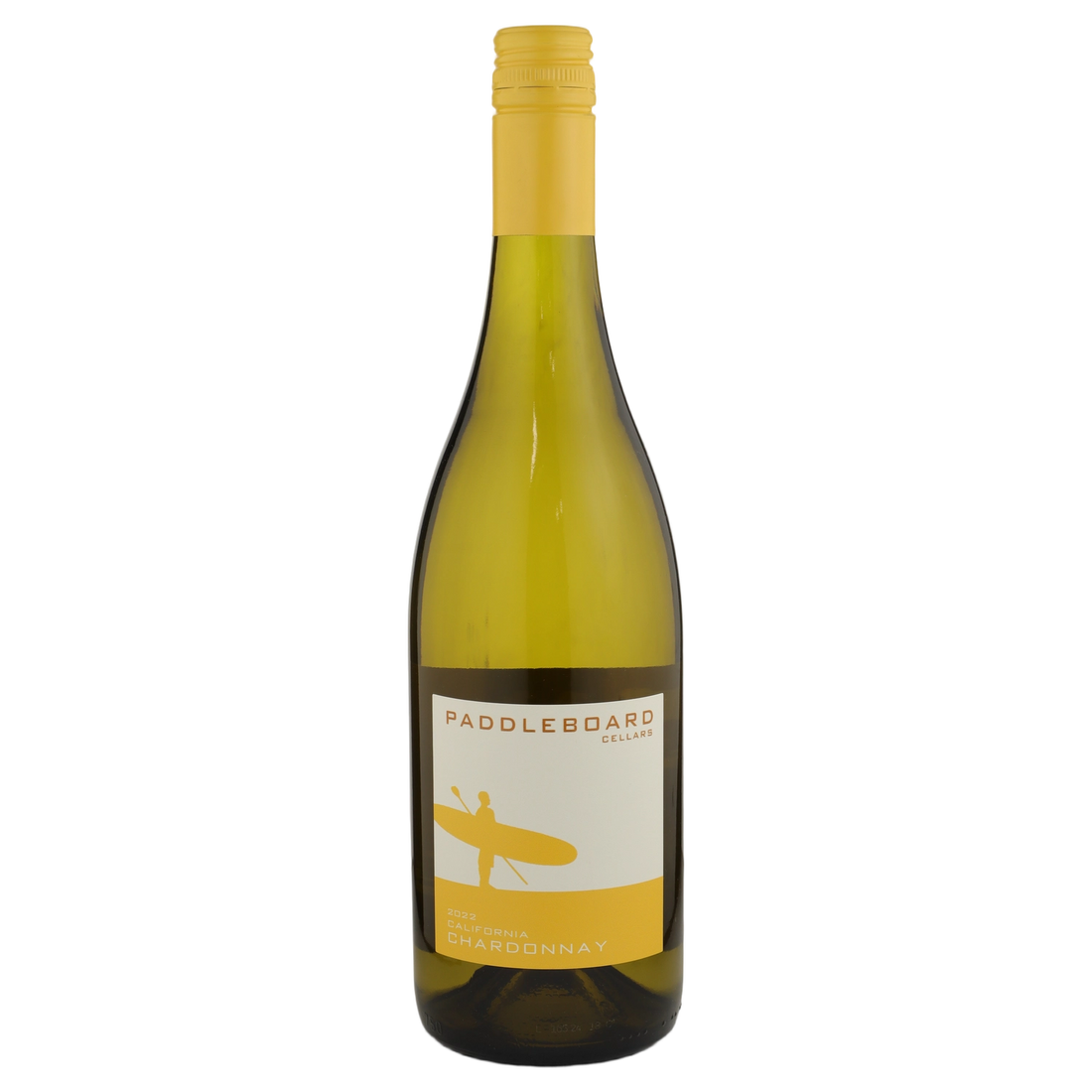 A bottle of 2022 Kautz Family Paddleboard Chardonnay 750ml White Wine