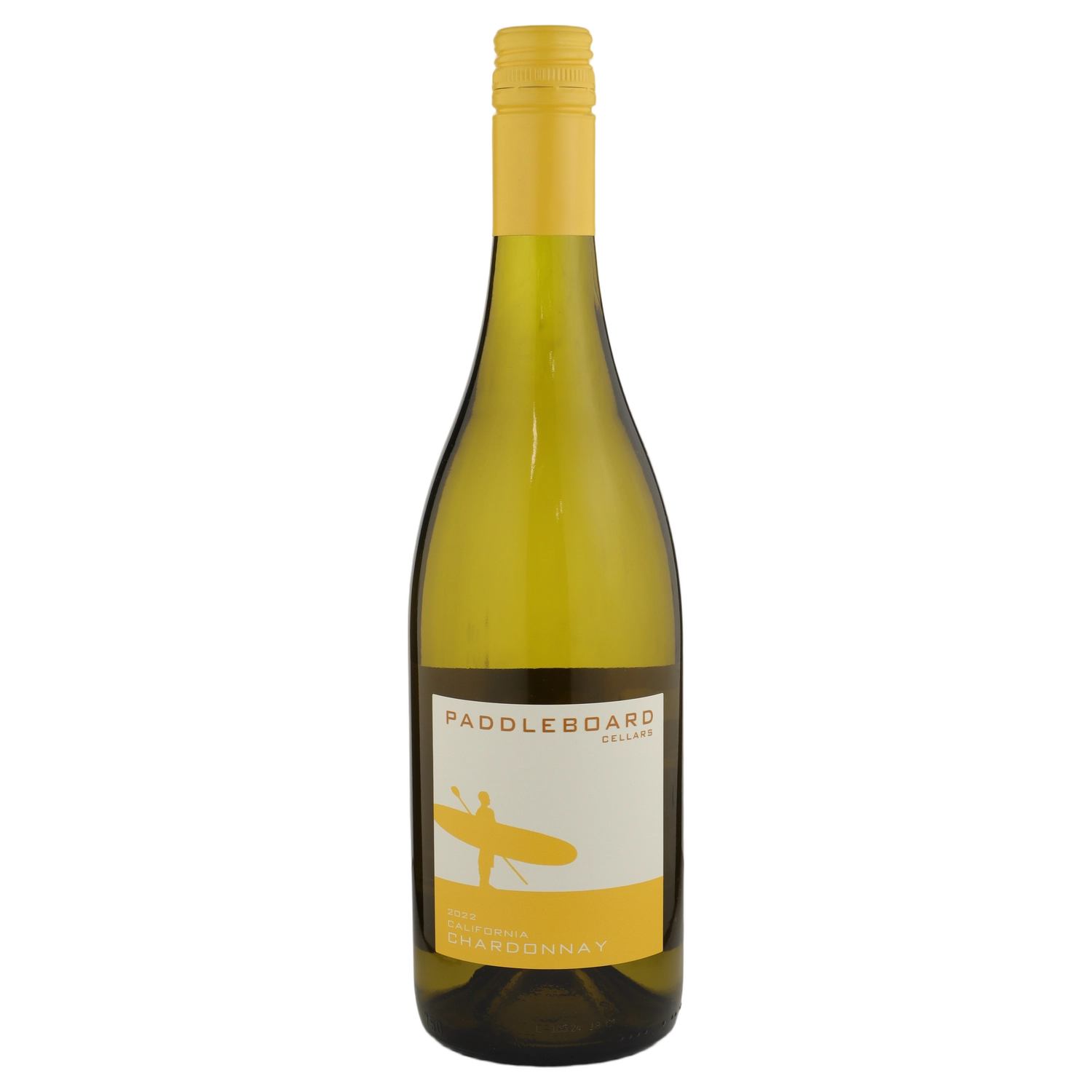 A bottle of 2022 Kautz Family Paddleboard Chardonnay 750ml White Wine