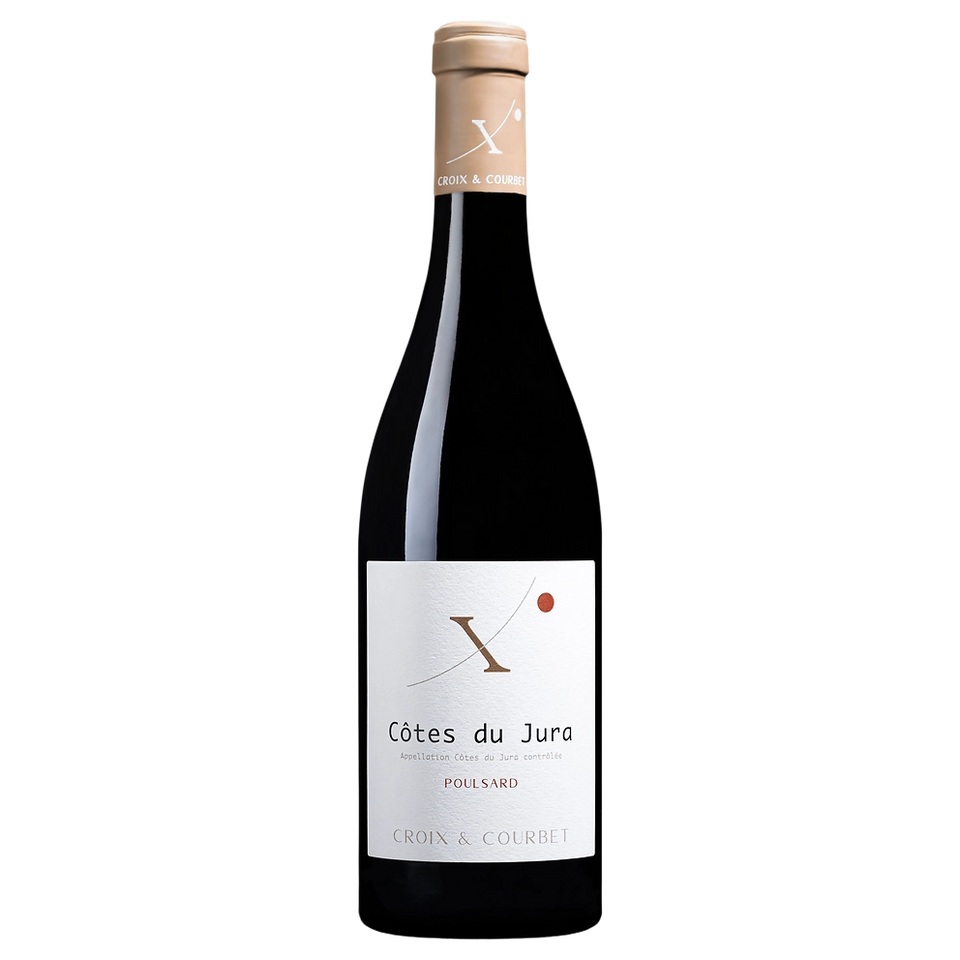 A bottle of 2023 Croix & Courbet Côtes du Jura Poulsard 750ml Red Wine