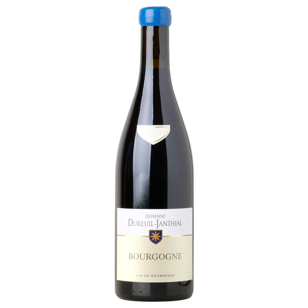 A bottle of 2022 Domaine Dureuil Janthial Bourgogne Rouge 750ml Red Wine