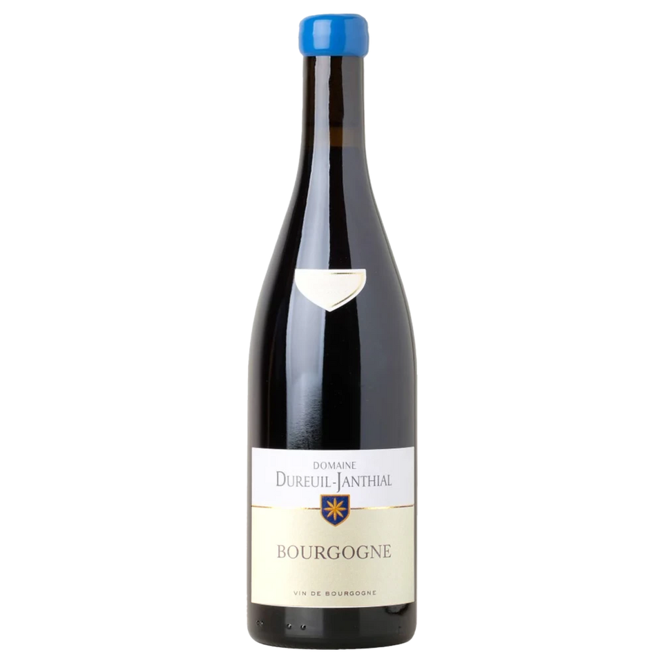 A bottle of 2022 Domaine Dureuil Janthial Bourgogne Rouge 750ml Red Wine