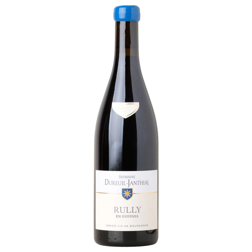A bottle of 2022 Domaine Dureuil Janthial Rully Rouge 750ml Red Wine