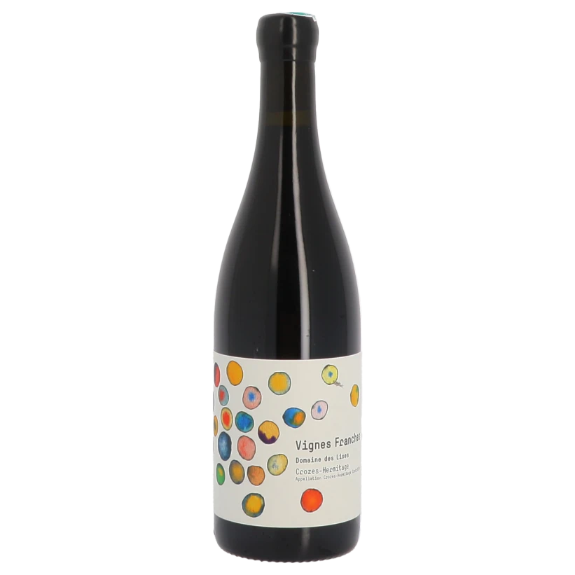A bottle of 2023 Domaine des Lises Crozes Hermitage Rouge Vignes Franches 750ml Red Wine