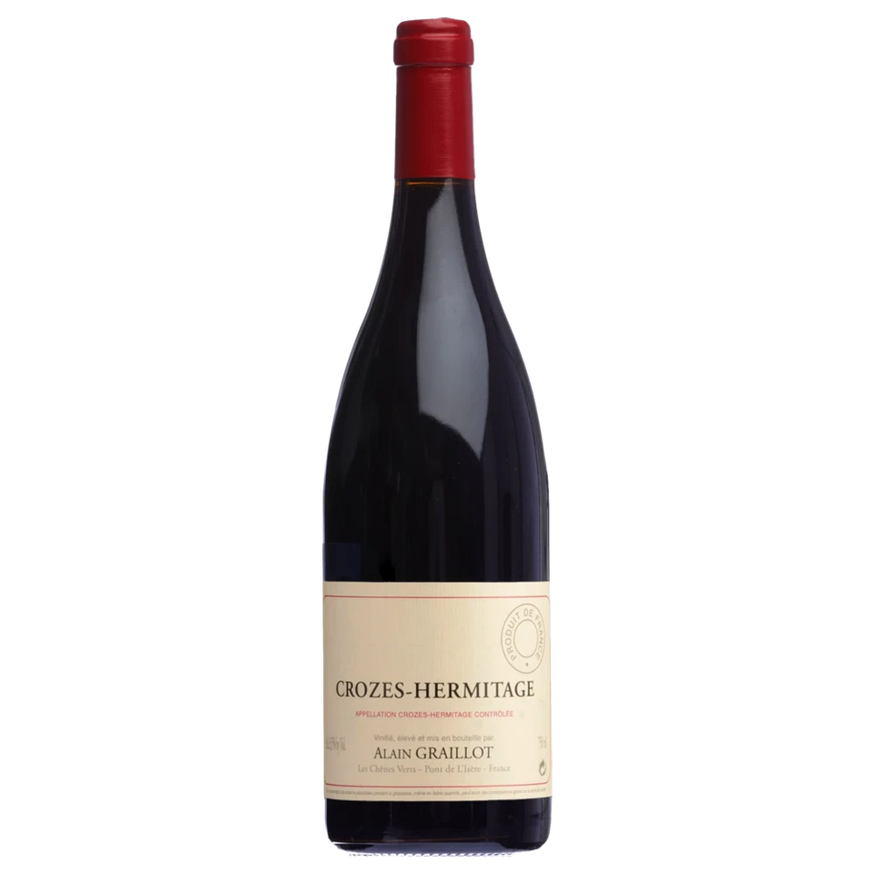 A bottle of 2023 Domaine Alain Graillot Crozes Hermitage 750ml Red Wine