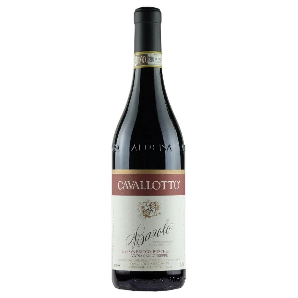 A bottle of 2019 Cavallotto Barolo Riserva Bricco Boschis Vigna San Giuseppe () 1500ml Red Wine