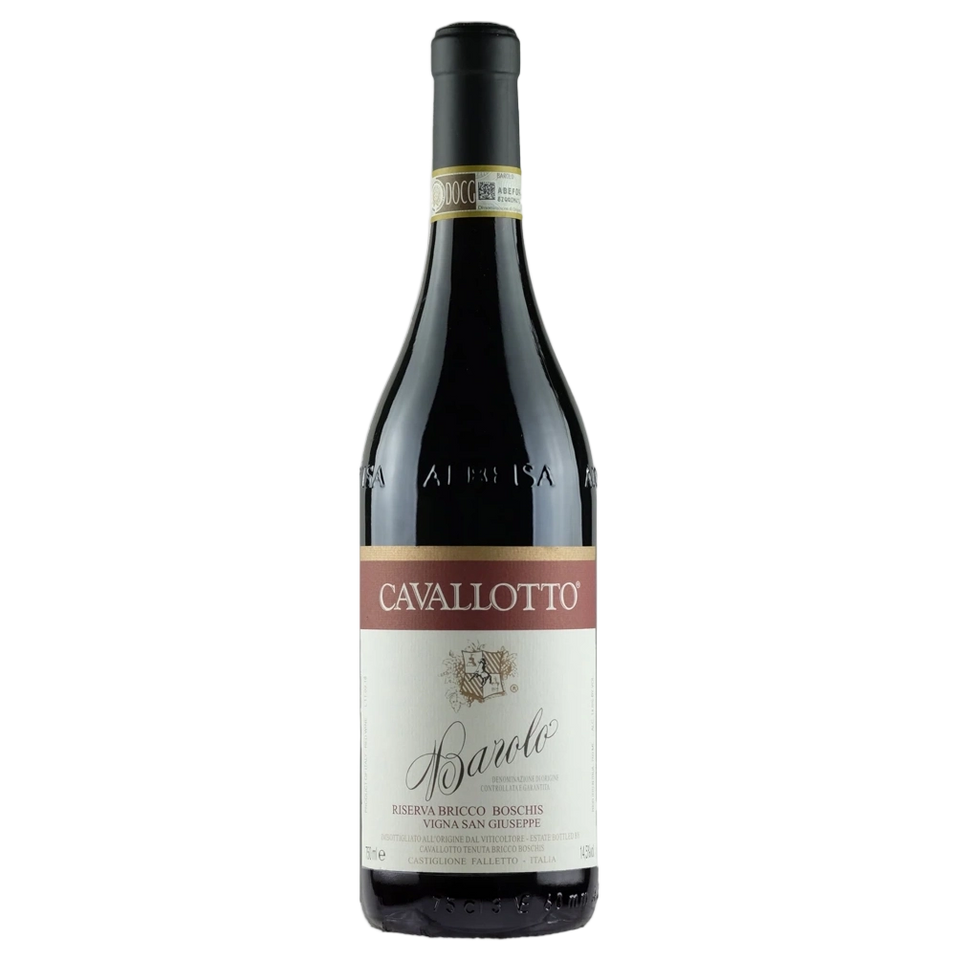 A bottle of 2019 Cavallotto Barolo Riserva Bricco Boschis Vigna San Giuseppe () 1500ml Red Wine