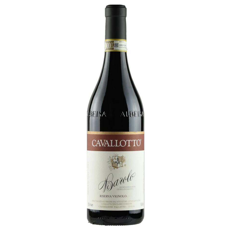 A bottle of 2019 Cavallotto Barolo Riserva Vignolo 750ml Red Wine