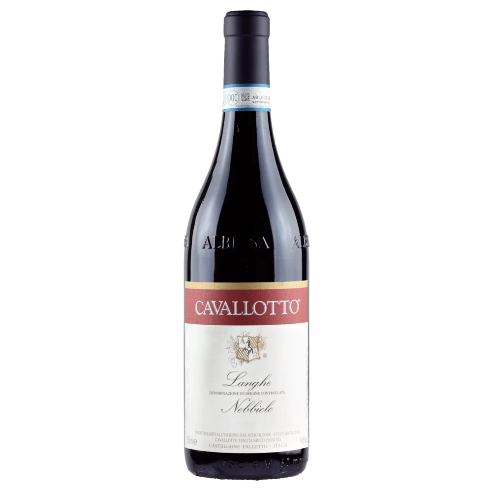 A bottle of 2023 Cavallotto Langhe Nebbiolo 750ml Red Wine