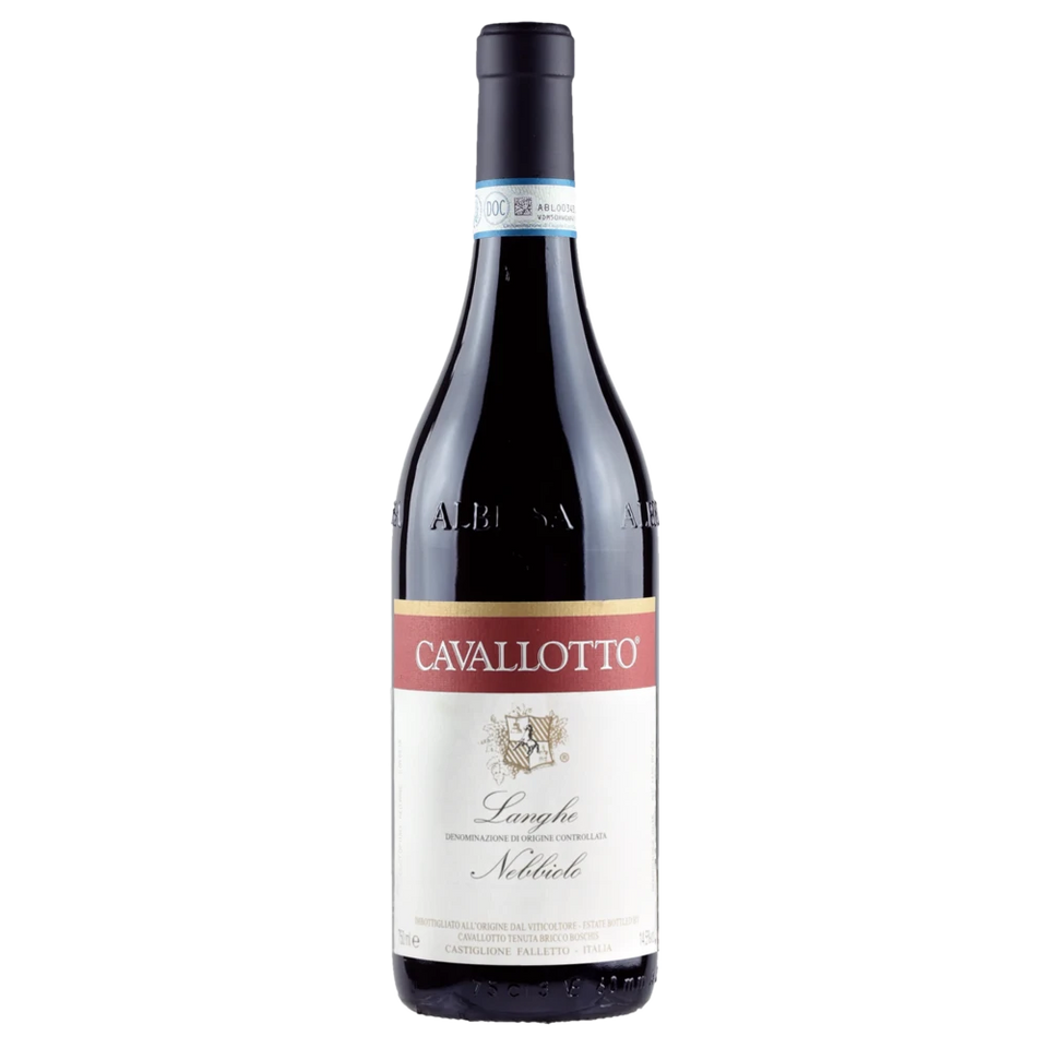 A bottle of 2023 Cavallotto Langhe Nebbiolo 750ml Red Wine