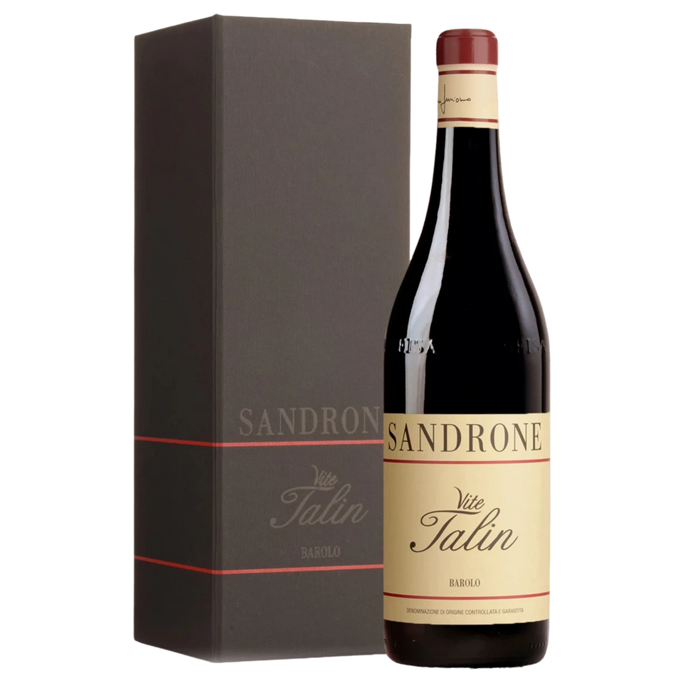 A bottle of 2019 Luciano Sandrone Barolo Vite Talin 750ml Red Wine