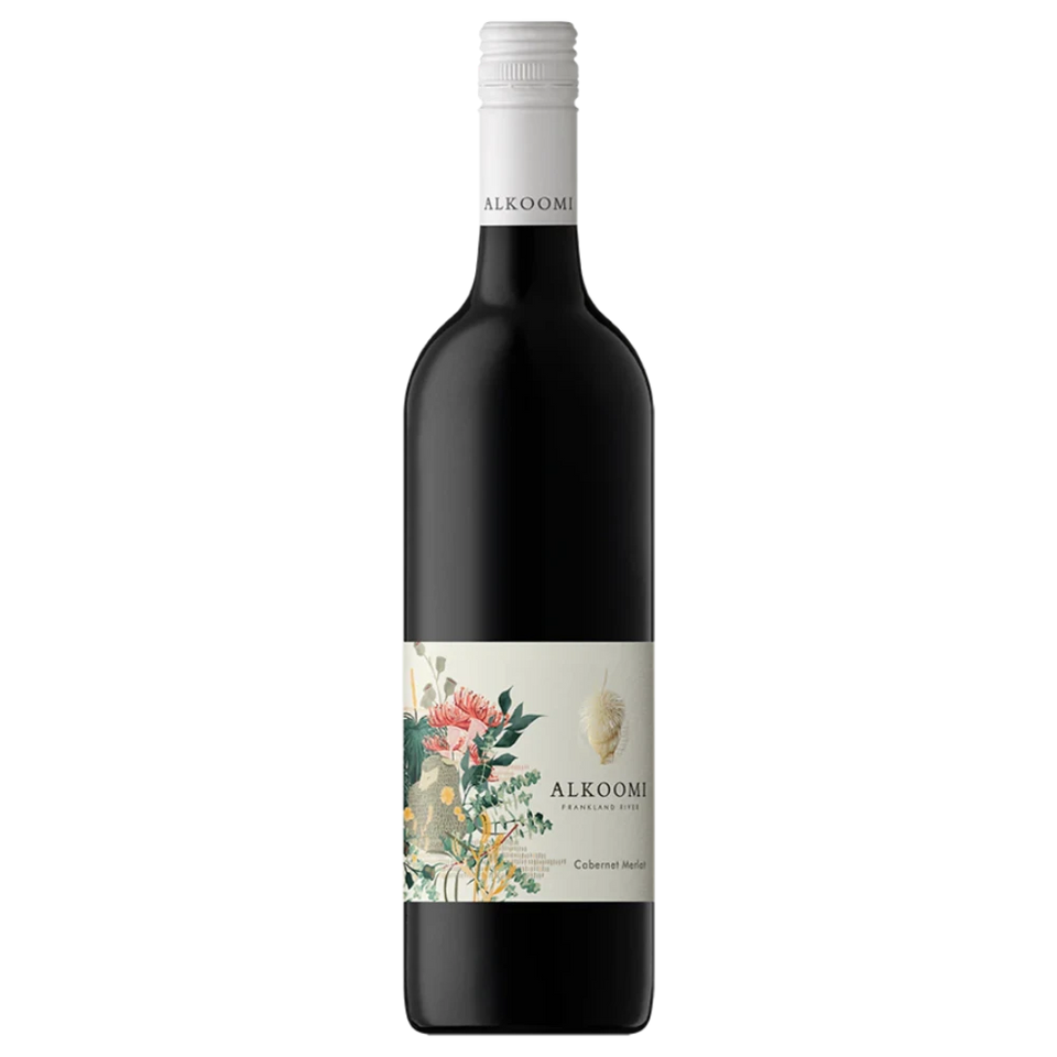 A bottle of 2023 Alkoomi Grazing Cabernet Merlot 750ml Red Wine