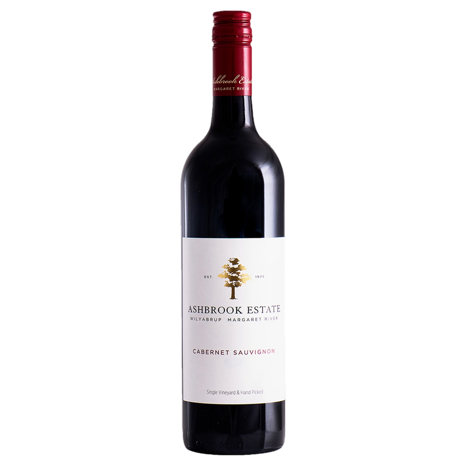 A bottle of 2022 Ashbrook Margaret River Cabernet Sauvignon 750ml Red Wine