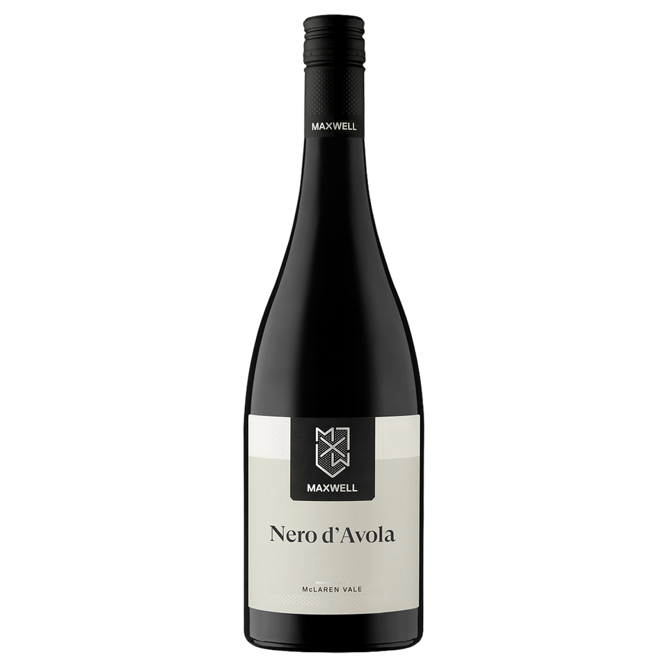 A bottle of 2023 Maxwell Nero d'Avola 750ml Red Wine