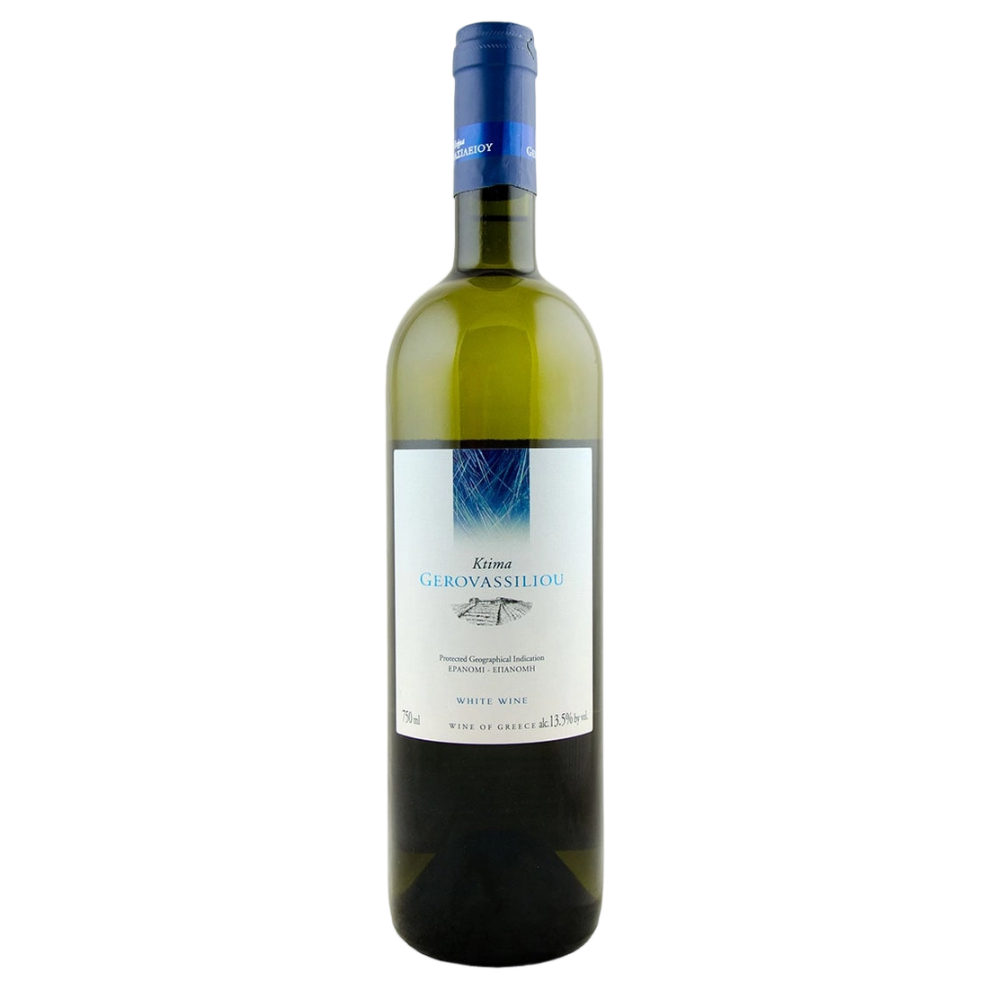 A bottle of 2025 Gerovassiliou Estate White 750ml White Wine