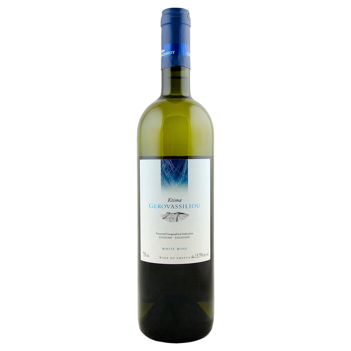A bottle of 2025 Gerovassiliou Estate White 750ml White Wine